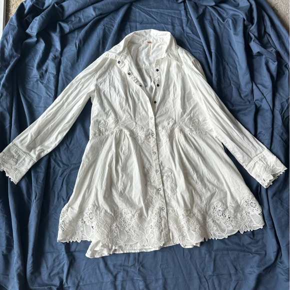 Free People White Constance Dress - Picture 7 of 12